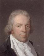 Portrait of a man,head and shoulders,wearing a grey jacket and a white cravat unknow artist